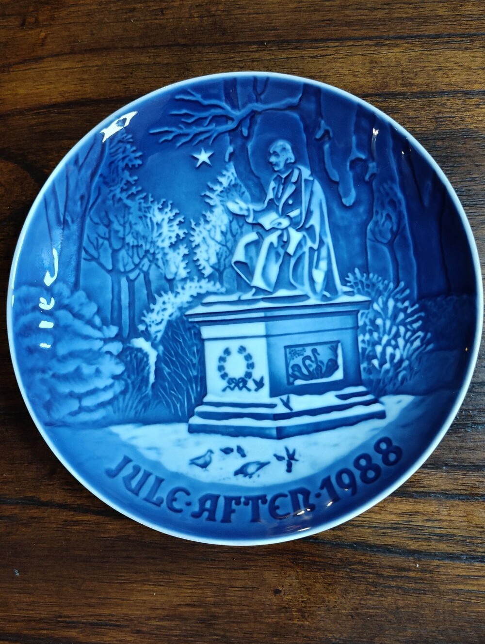 Ceramic Plate Depicting Hans Christian Andersen